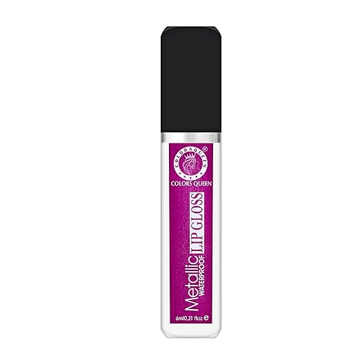 Colors Queen Lip Gloss Barbie Mood (Metallic) - 5 ml