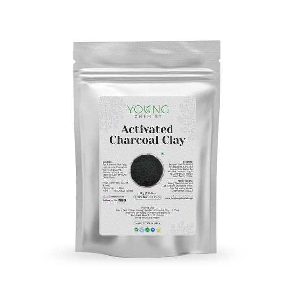 Young Chemist Activated Bamboo Charcoal Clay - 1 kg