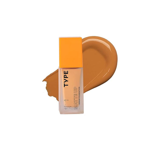 Type Beauty Matte Up Serum Foundation 334 Pecan - 150 gms