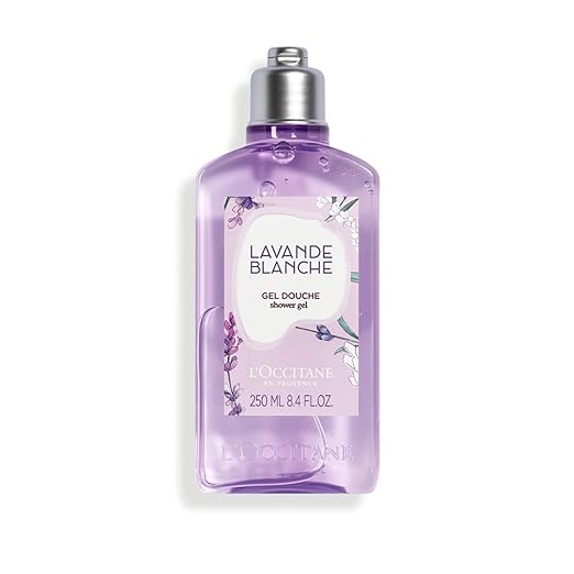 L'Occitane White Lavender Shower Gel - 250 ml