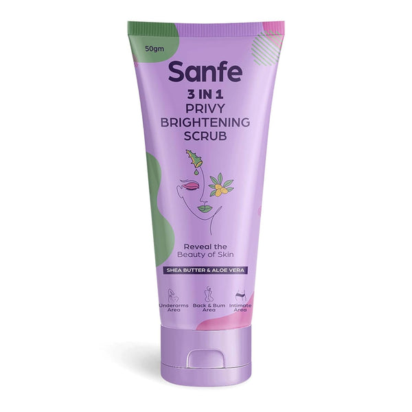 Sanfe Spotlite Ingrown Hair & Bumps Clearing Body Scrub - 50 gms