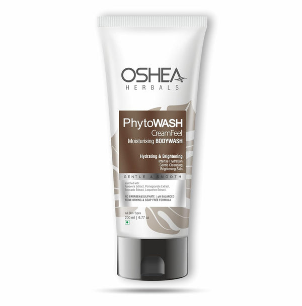 Oshea Herbals Phytowash Cream Feel Moisturising Body wash - 200 ml