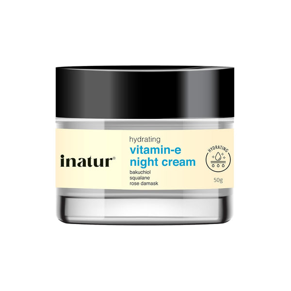 Inatur Vitamin E moisturizing Night Cream - 50 gms