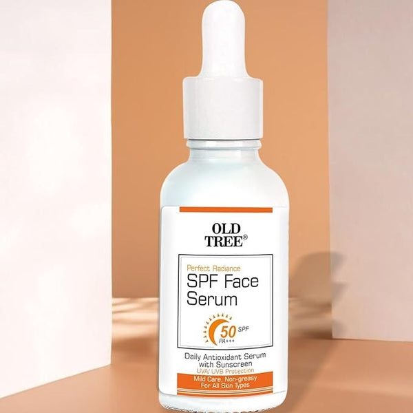 Old Tree Face Serum with SPF 50 for Sun Protection - 30 ml