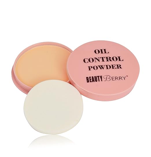 Beauty Berry Oil Control Powder Beige - 15 gms
