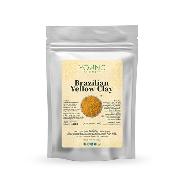 Young Chemist Brazilian Yellow Clay - 500 gms