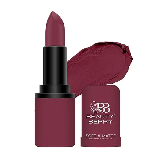 Beauty Berry Soft & Matte Lipstick Napa - 4 gms