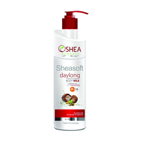 Oshea Herbals Sheasoft Day Long Nourishing Body Milk Cream - 250 ml