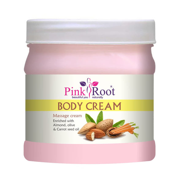 Pink Root Body Massage Cream - 500 gms