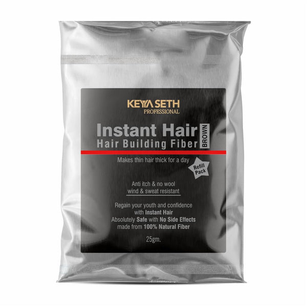 Keya Seth Instant Hair Brown Refill Pack - 25 gms