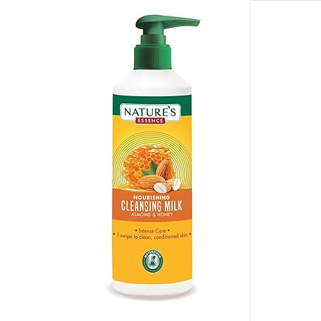 Nature's Essence Nourishing Cleansing Milk Almond & Honey White Fresh - 400 ml