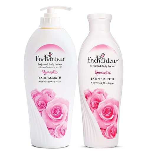 Enchanteur Romantic Perfumed Body Lotion - 500 ml Romantic Perfumed Body Lotion 250ml Combo