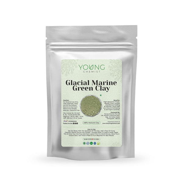 Young Chemist's Glacial Marine Green Clay - 500 gms