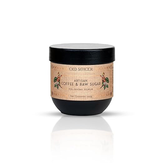 Old School Rituals Artisan Coffee & Raw Sugar Polishing Scrub - 200 gms