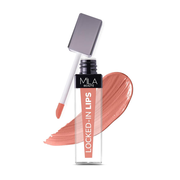 Mila Beaute Locked In Lips Transfer Proof Liquid Lipstick Toffee - 4.5 ml