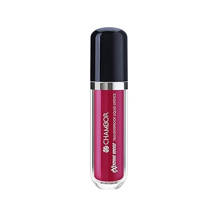 Chambor Extreme Wear Transferproof Liquid Lipstick - 412 Blushed Pink -  6 ml