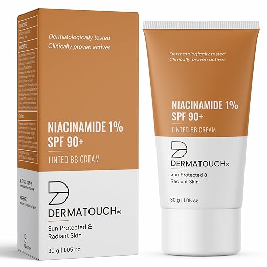 Dermatouch Niacinamide 1% SPF 90+ PA+++ Tinted BB Cream - 30 gms