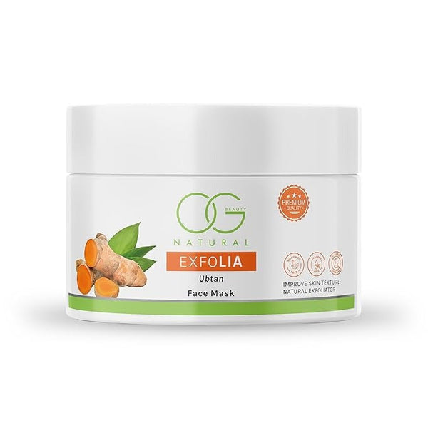 OG BEAUTY Natural Exfolia Ubtan Face Mask - 125 gms