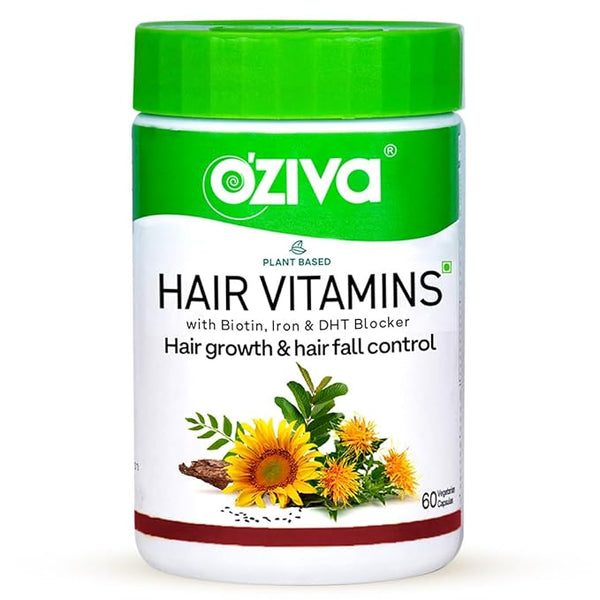 OZiva Hair Vitamins Capsules - 60 Caps