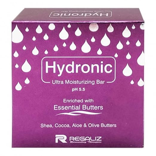 Regaliz Hydronic Ultra Moisturising Bar - 100 gms (Pack of 3)