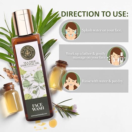 Luxuriate Tea Tree Face Wash - 100 ml