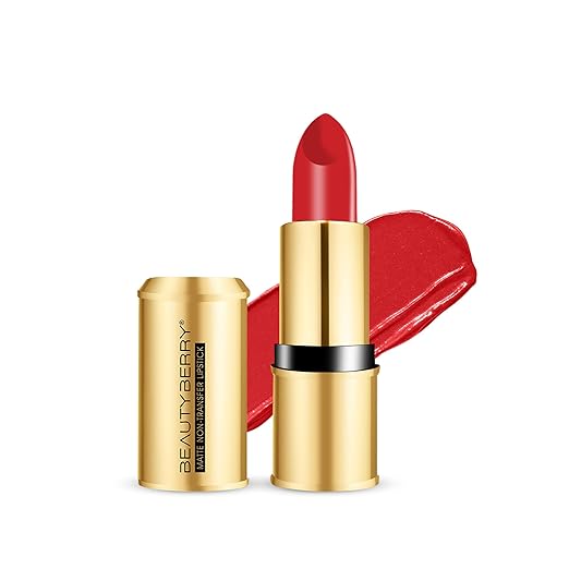 Beauty Berry Bold Babe Non Transfer Matte Lipstick Nude Toast - 4 gms
