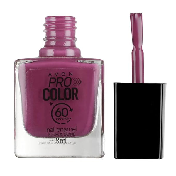 Avon Pro Color Nail Enamel Plum and Done - 8 ml