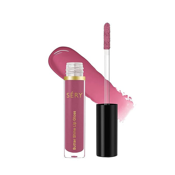 Sery Butter Shine Lip Gloss Rosy Pearl Color - 3.5 ml