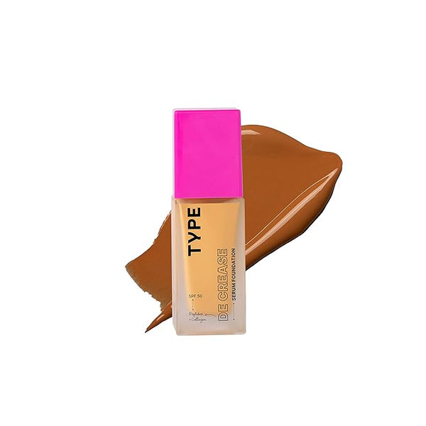 Type Beauty De Crease Serum Foundation Colour 340 Tiramisu - 153 gms