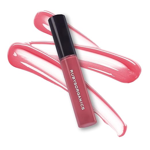 Ruby's Organics Lip Oil Gloss Malibu - 6.5 ml