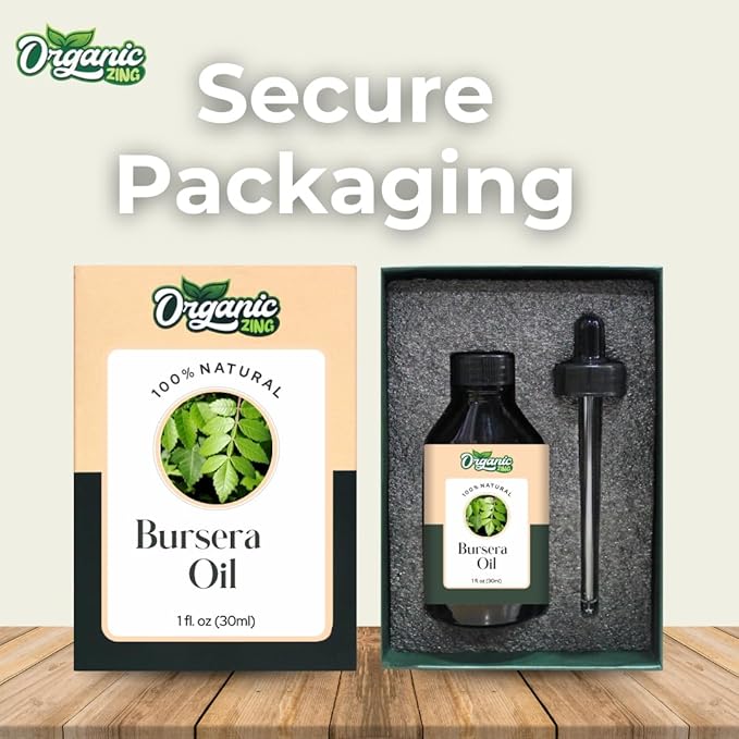 Organic Zing Bursera (Bursera Glabrifolia) Oil | Essential Oil for Skin Care, Aroma & Diffuser - 30 Ml