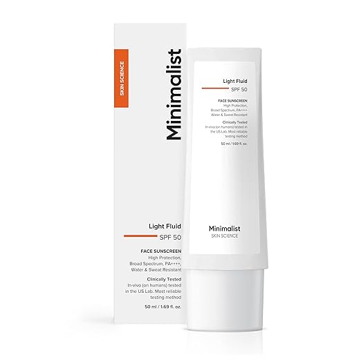 Minimalist Fluid Sunscreen SPF 50 PA++++ - 50 ml