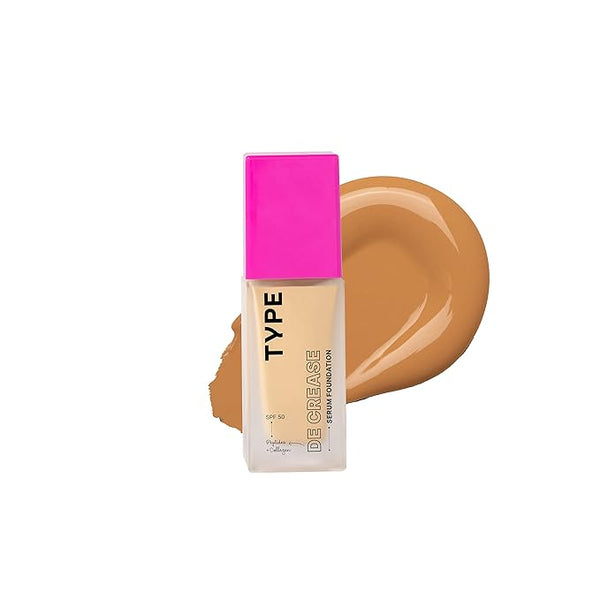 Type Beauty De Crease Serum Foundation Colour 228 Walnut - 153 gms