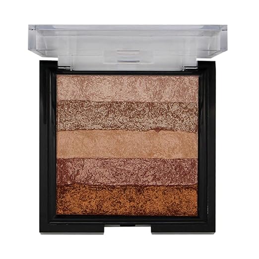 Fashion Colour Shimmer Brick And Blusher 2 In 1 Easy to Blend Formula Shade 02 - 8 gms