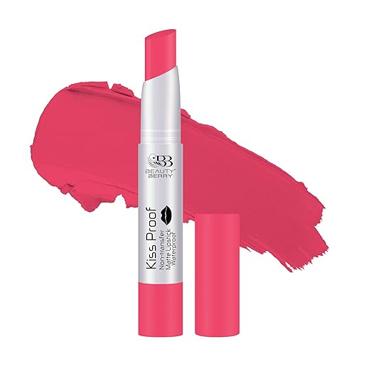 Beauty Berry Kiss Proof Matte Lipstick Baby Pink - 2.1 gms