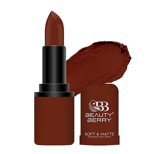 Beauty Berry Soft & Matte Lipstick Ginger Snap - 4 gms