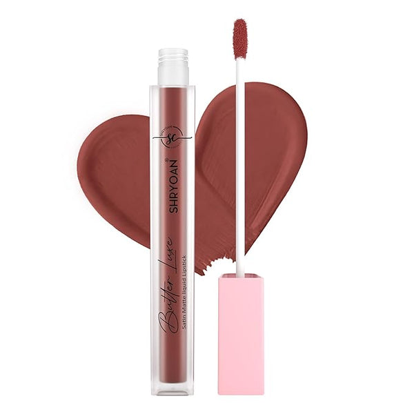 Shryoan Butter Luxe Satin Matte Liquid Lipstick Shade 10 - 6 ml