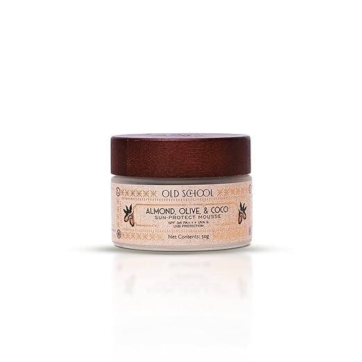 Old School Rituals SPF 36 PA+++ Sun-Protect Mousse Sunscreen - 50 gms