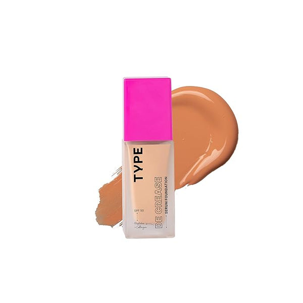 Type Beauty De Crease Serum Foundation Colour 130 Waffle - 153 gms