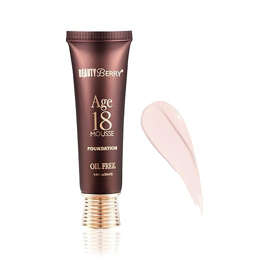 Beauty Berry Age 18 Mousse Foundation Oil Free Ivory - 30 ml