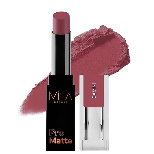 Mila Beaute Pro Matte Lipstick Damini - 4.2 gms