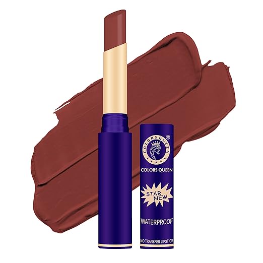 Colors Queen Lipstick Brown (Matte) - 3.5 gms