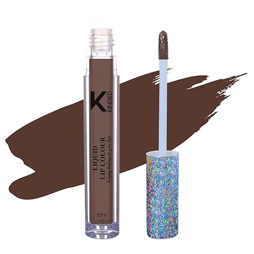Kinded Liquid Lip Colour Shade Choco Brown - 6 ml