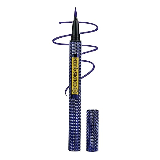 Colors Queen Fabulous Blue Eyeliner  - 0.35 gms