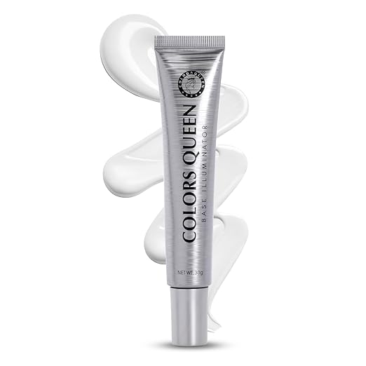 Colors Queen Base Illuminator Highlighter Silver Pink - 30 gms