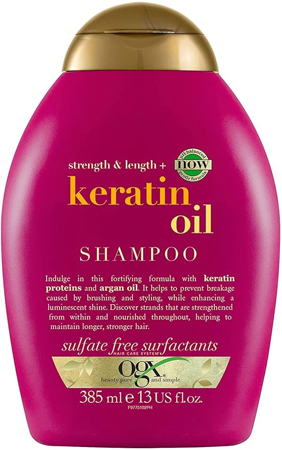 OGX Anti Breakage Keratin Oil Shampoo - 385 ml