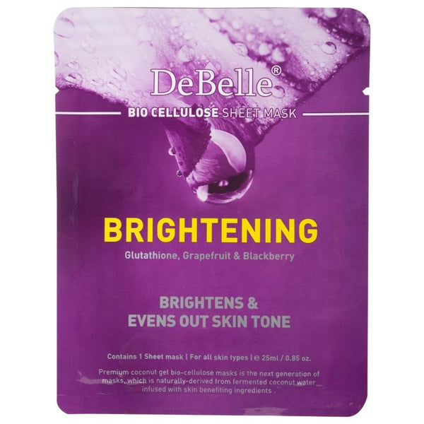 Debelle Bio Cellulose Brightening Face Sheet Mask - 25 ml