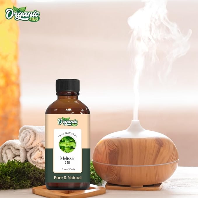 Organic Zing Melissa (Melissa Officinalis) Oil | Essential Oil - 30 Ml