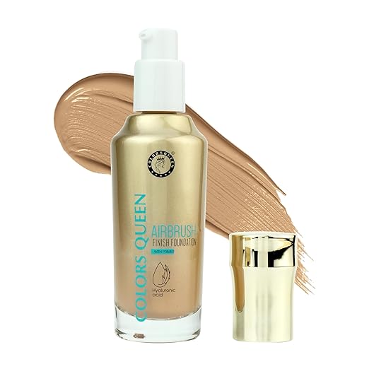 Colors Queen Airbrush Foundation with Primer 05 Classic Ivory - 55 ml