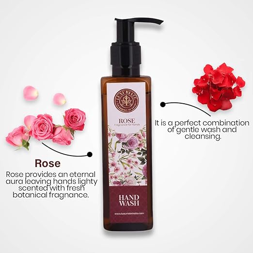 Luxuriate Fragnace for Hands Natural Rose Anti Bacterial - 200 ml